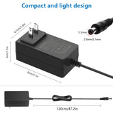 SHNITPWR 5V 3A Power Supply Adapter DC 5V 3000mA 15W Universal Replacement Power Cord 2.5A 1.5A 1A 500mA Compatible 100~240V AC in for USB HUB, Raspberry Pi 3 4, Router,TV Box, IP Camera Visit the SHNITPWR Store